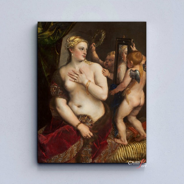 Картина Венера перед зеркалом