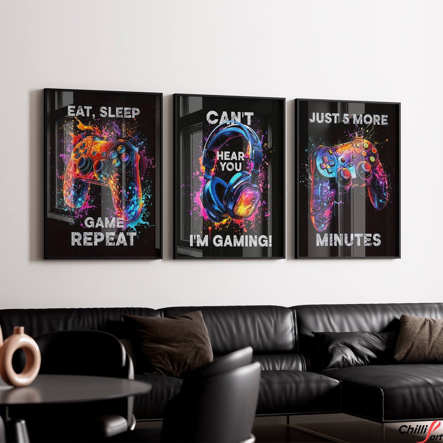 Картина Neon Video Game 1008