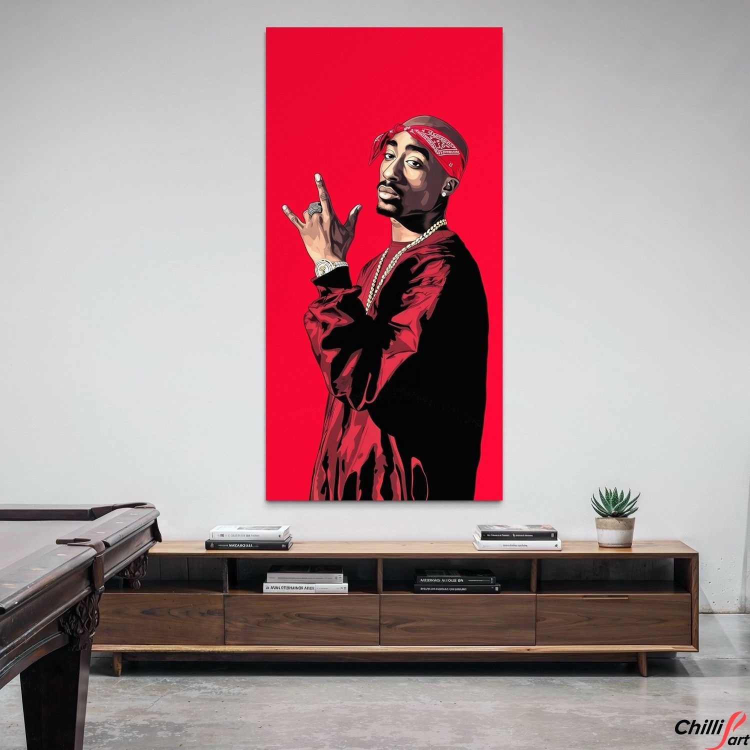 Картина Tupac Shakur Art