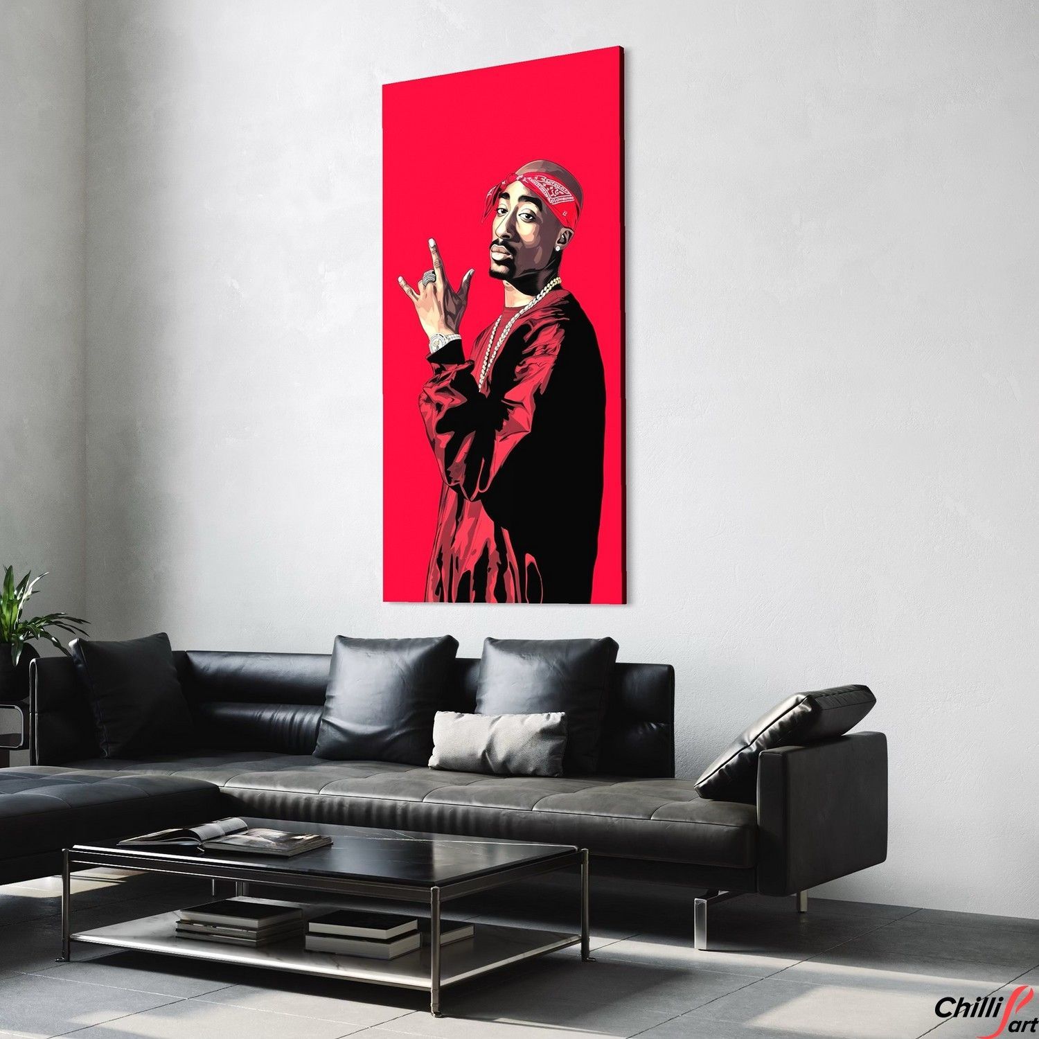 Картина Tupac Shakur Art