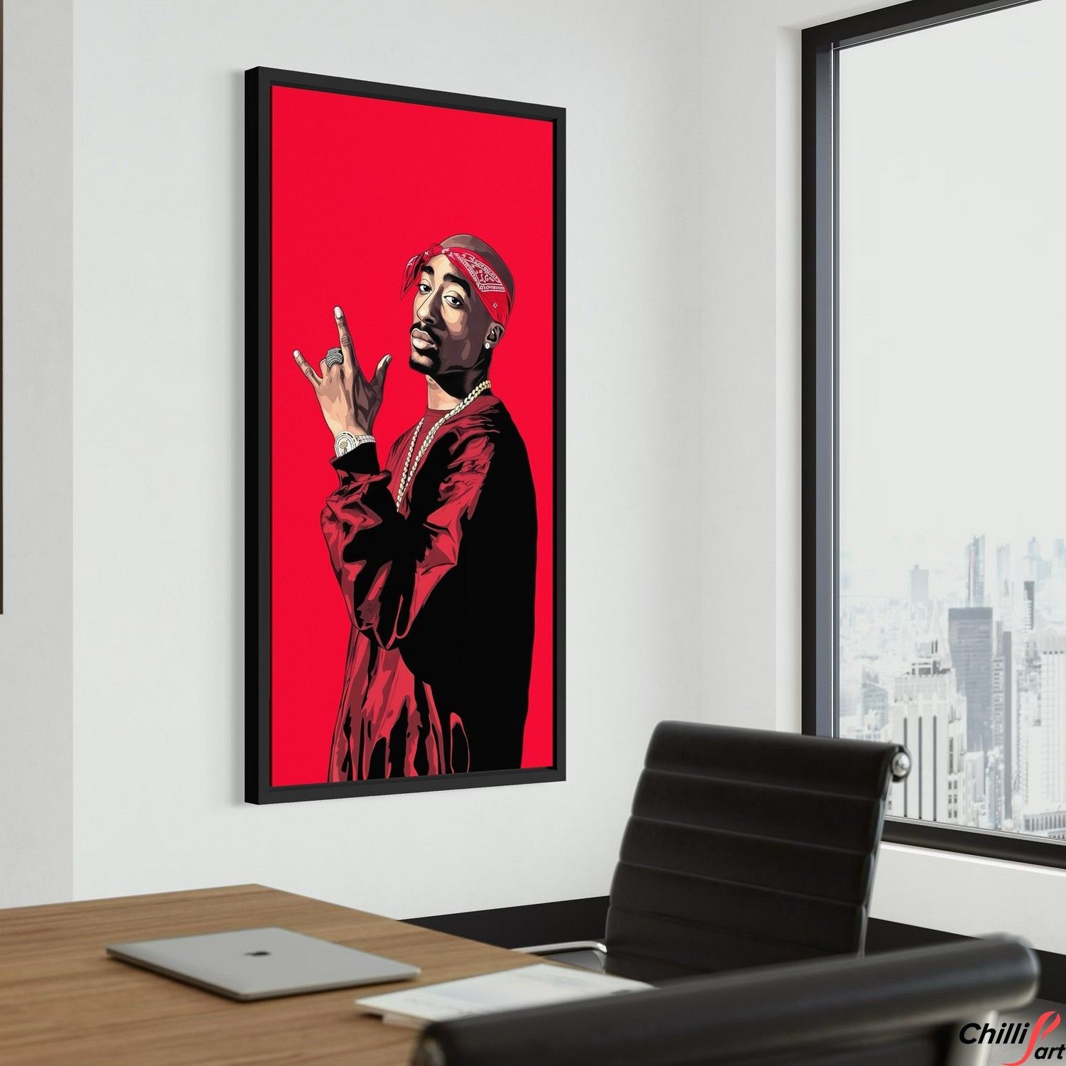 Картина Tupac Shakur Art