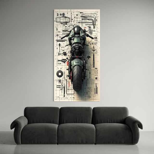 Картина Blueprint Predator