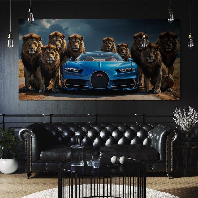 Картина Bugatti Chiron - King Among Kings