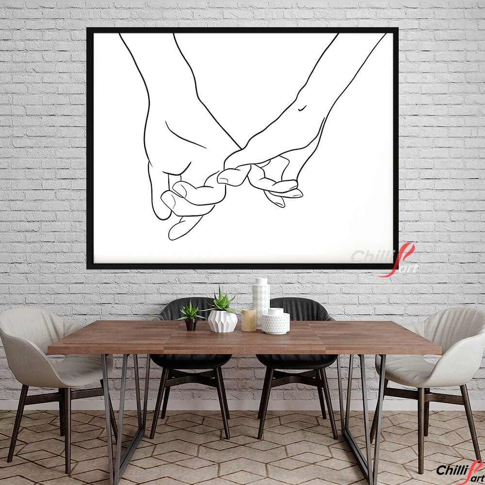 Картина Couple hands