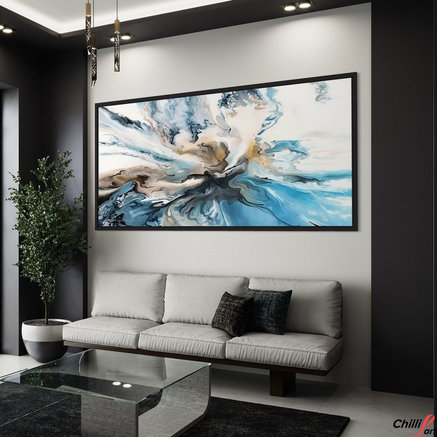 Картина Elemental Splash