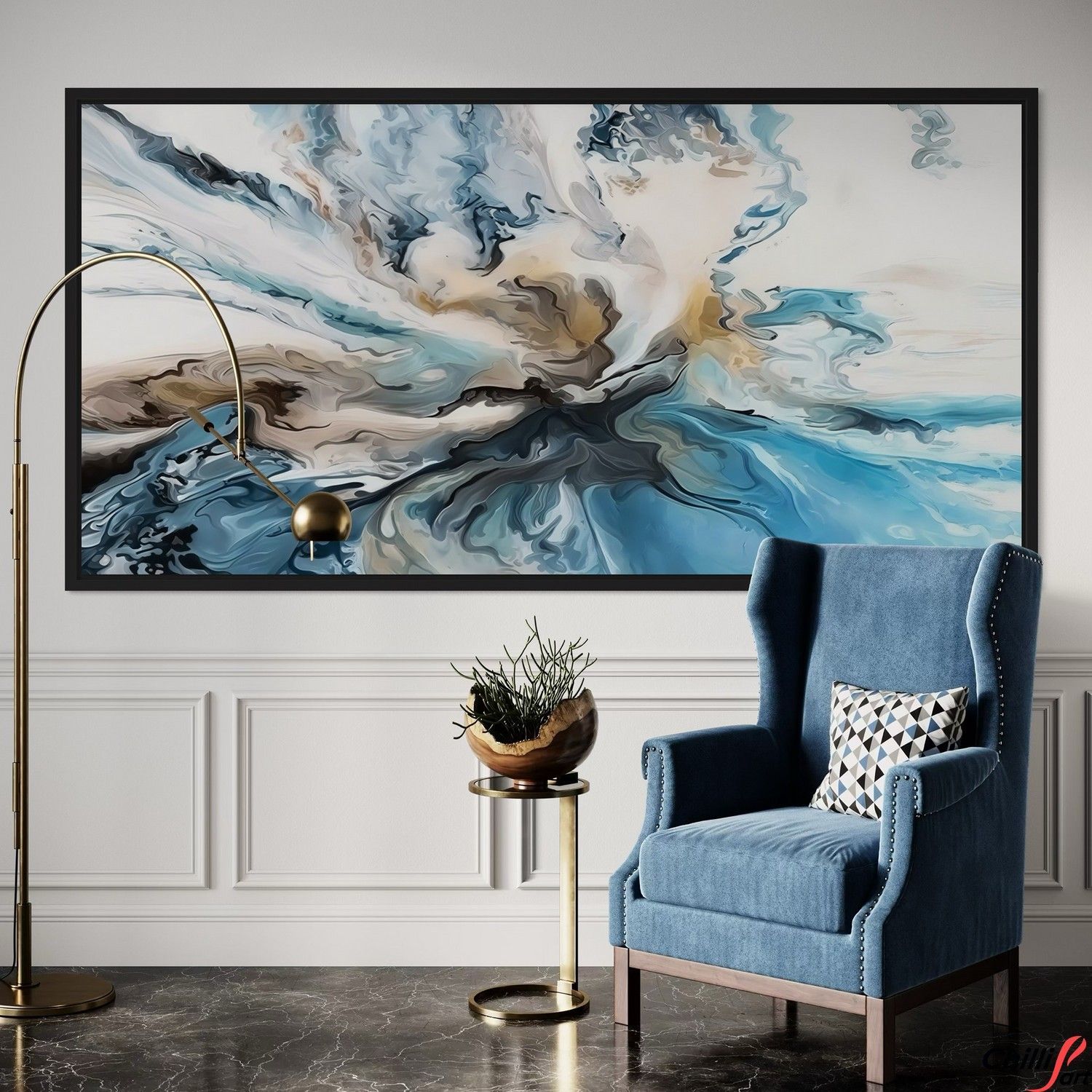 Картина Elemental Splash