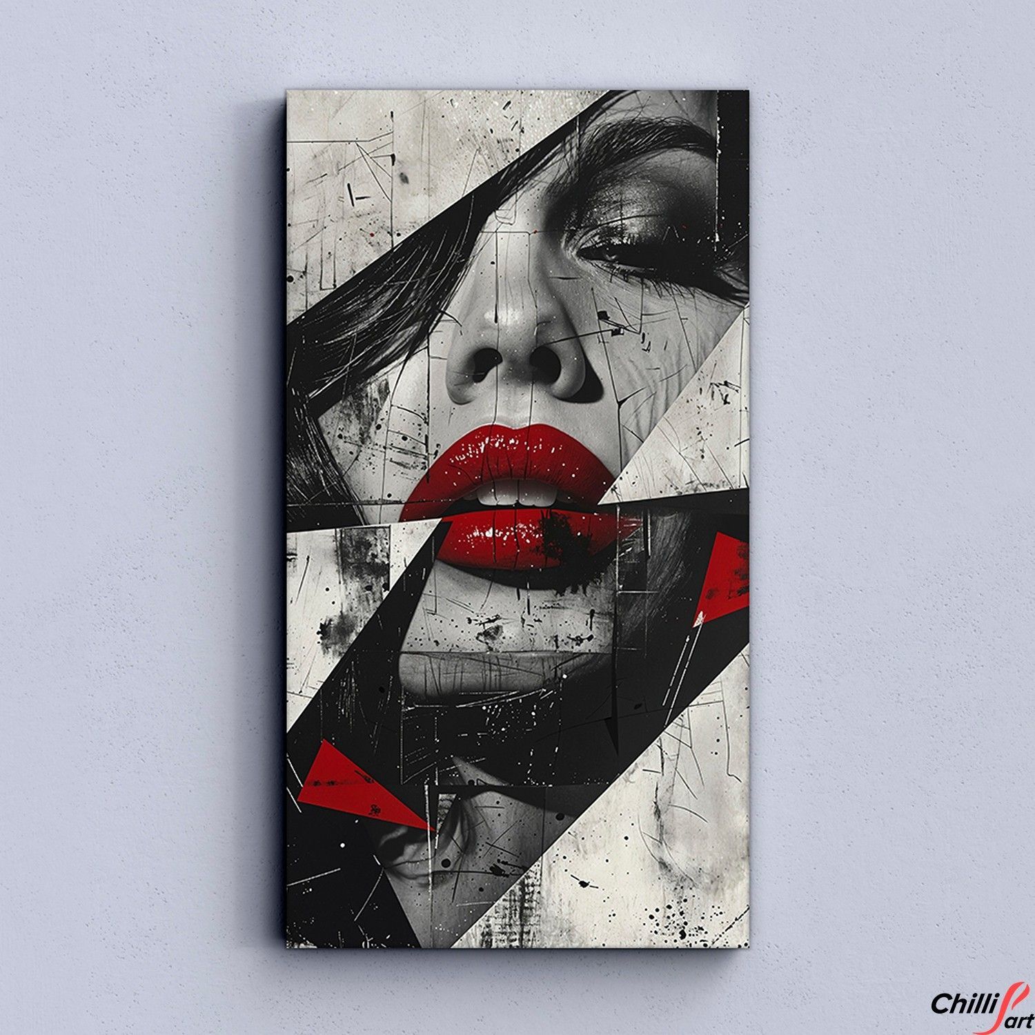 Картина Lips in Pieces