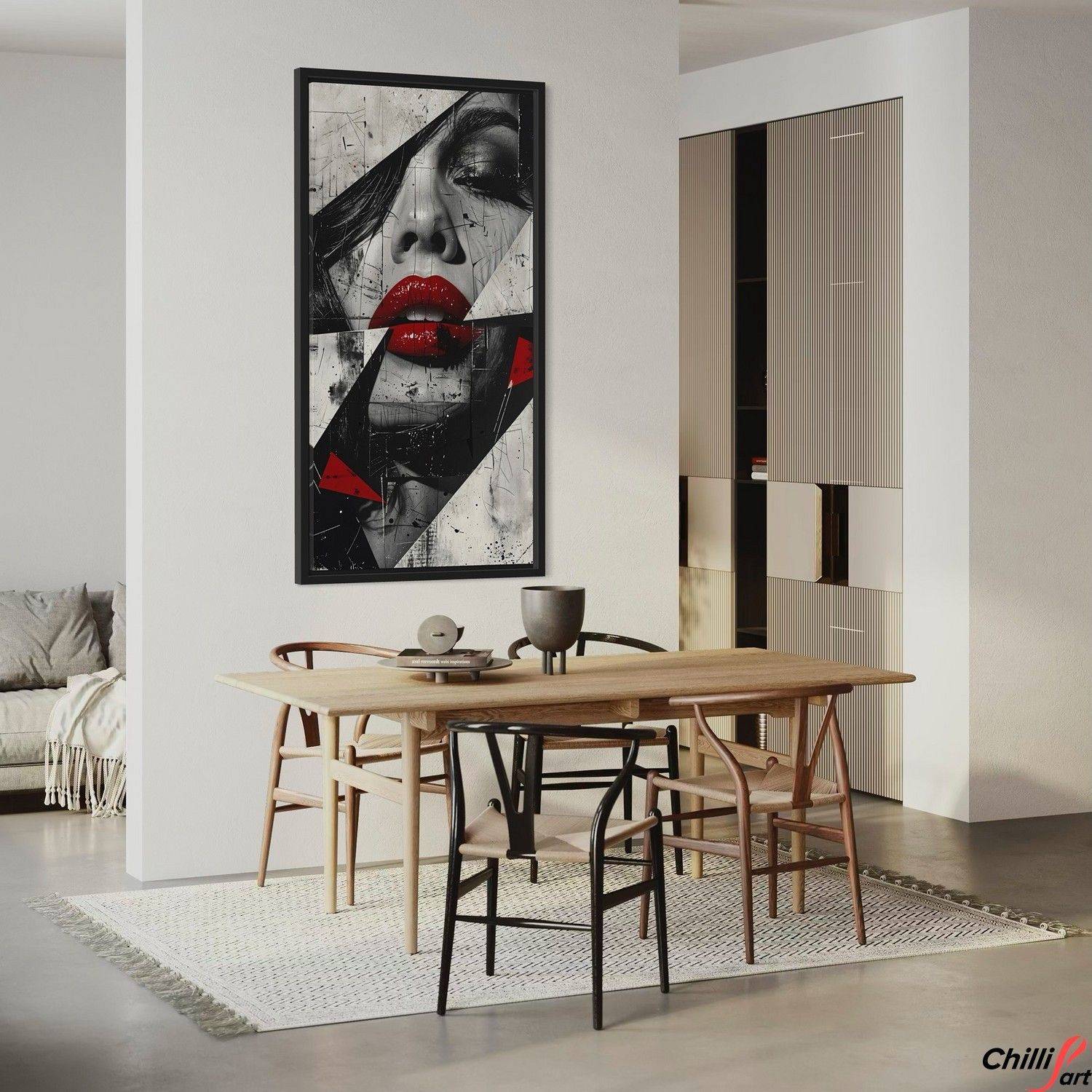 Картина Lips in Pieces