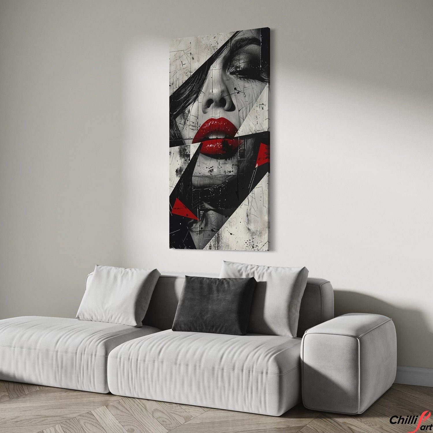 Картина Lips in Pieces