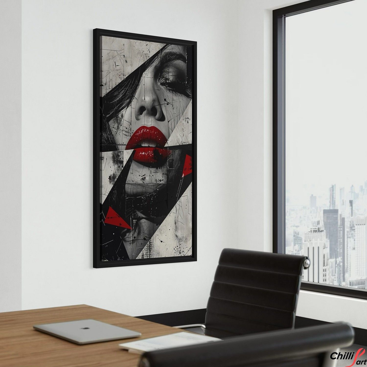 Картина Lips in Pieces