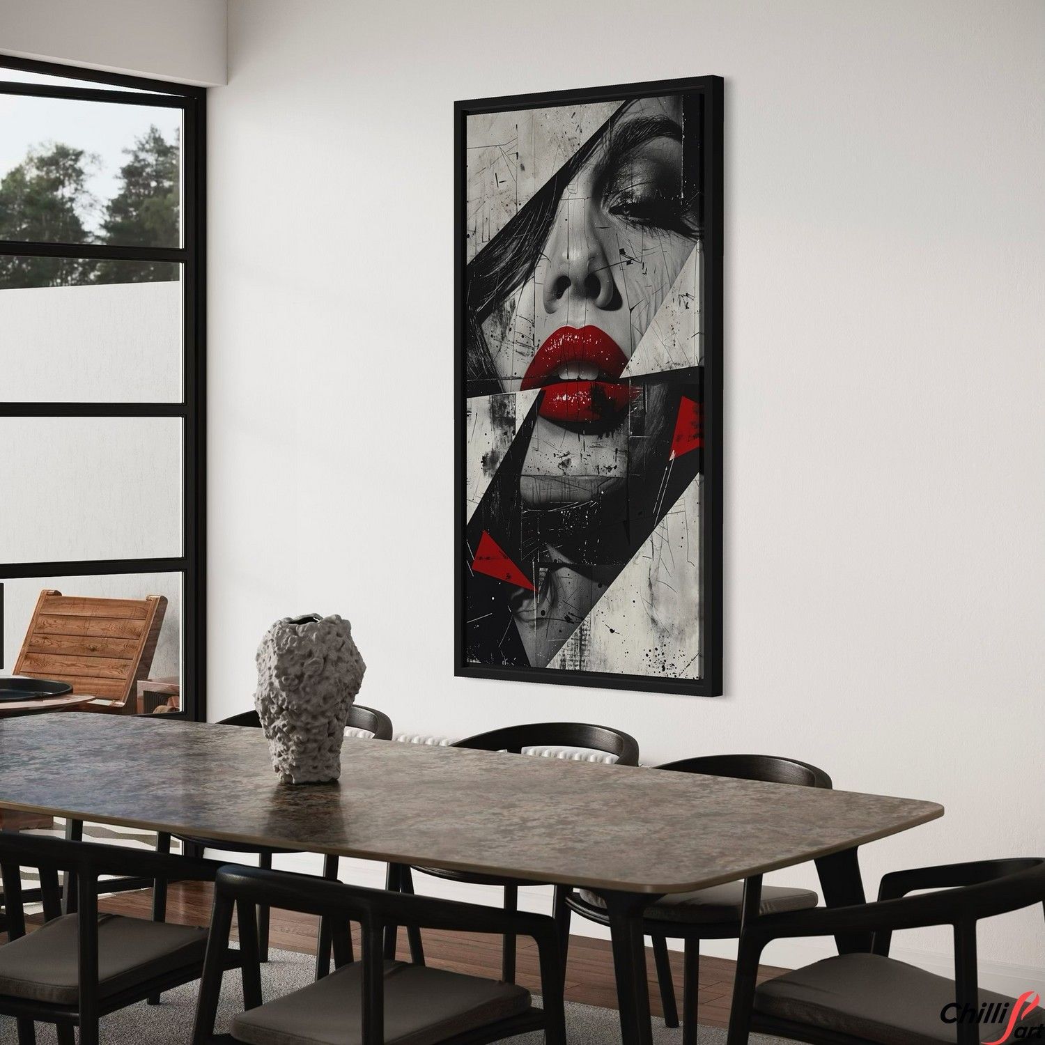 Картина Lips in Pieces