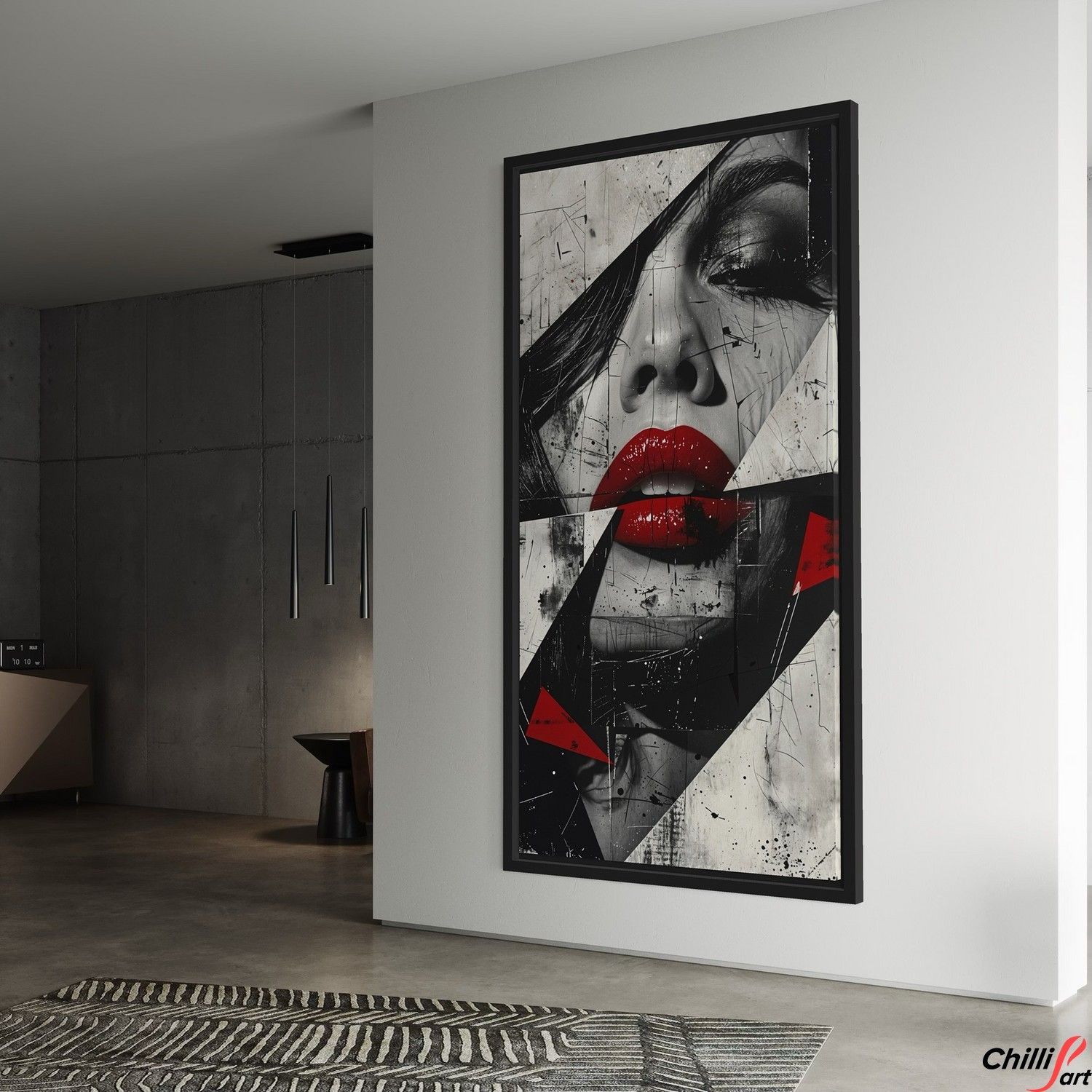 Картина Lips in Pieces