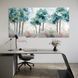 Картина Watercolor Woodland Landscape - 90x180 см - БЕЗ РАМКИ