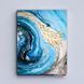 Картина Abstract Golden River Lines