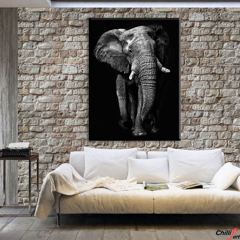 Картина Black Elephant
