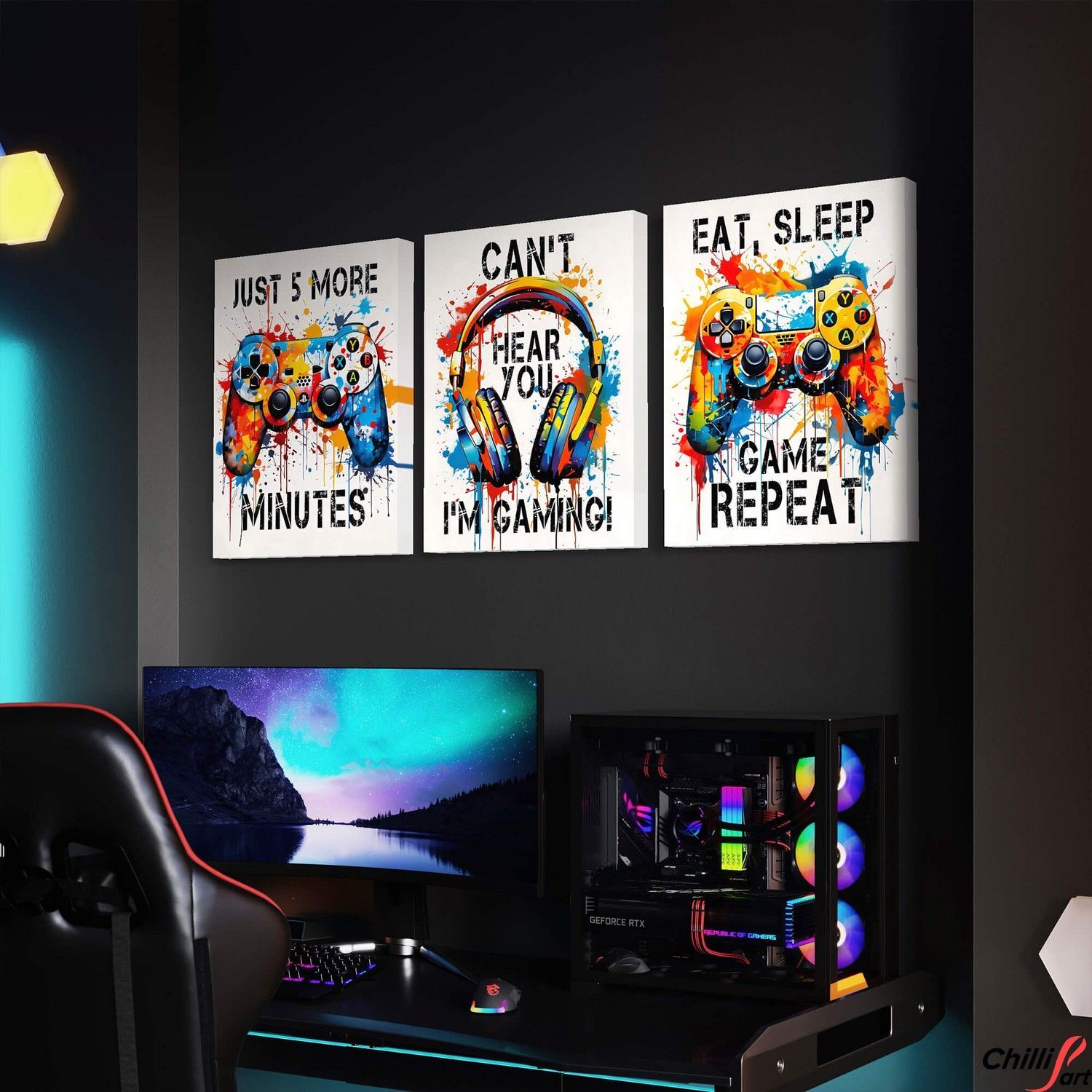 Картина Graffiti gamer 1009
