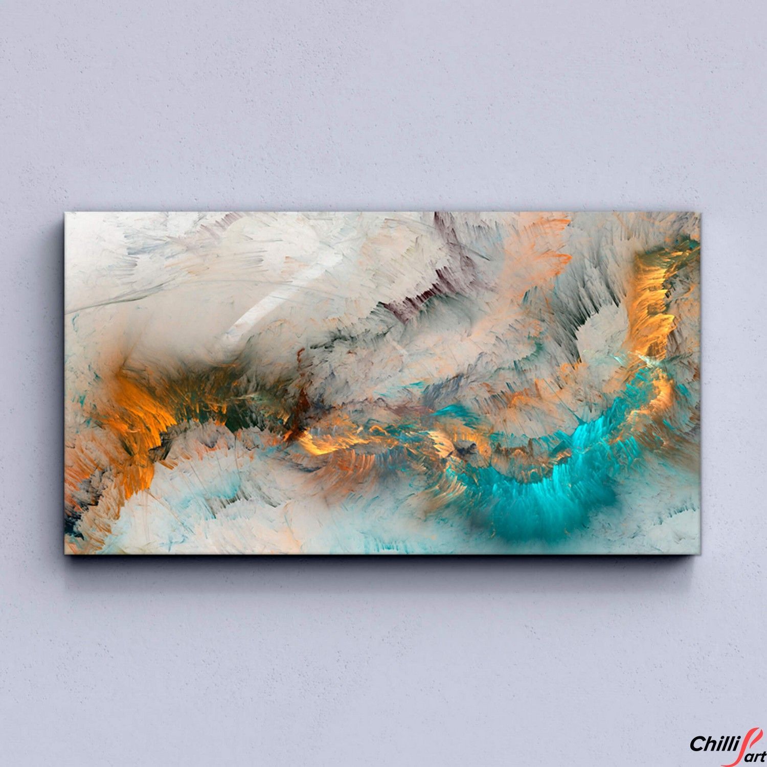 Картина Yellow & Turquoise Cloud