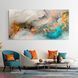 Картина Yellow & Turquoise Cloud
